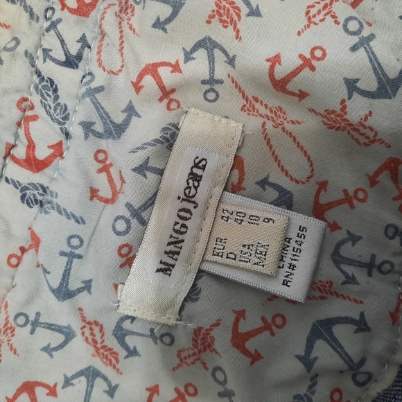 Mango Jeans Semi High Waised Jean Shorts - Picture 6 of 8